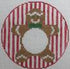 Monogram Round-Gingerbread Boy