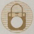 Monogram Round-Tote-Straw Basket