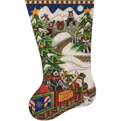 Santa Express Stocking