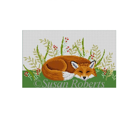 Sleeping Fox Pillow