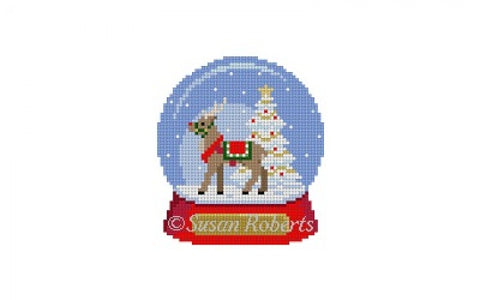 Snow Globe Reindeer