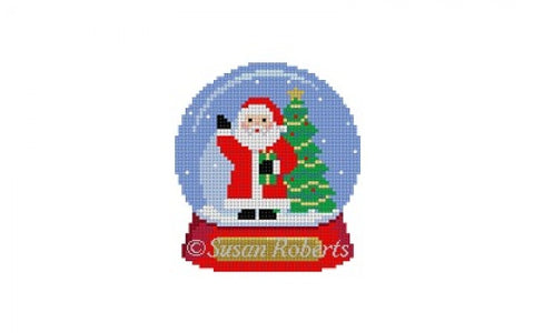 Snow Globe Santa