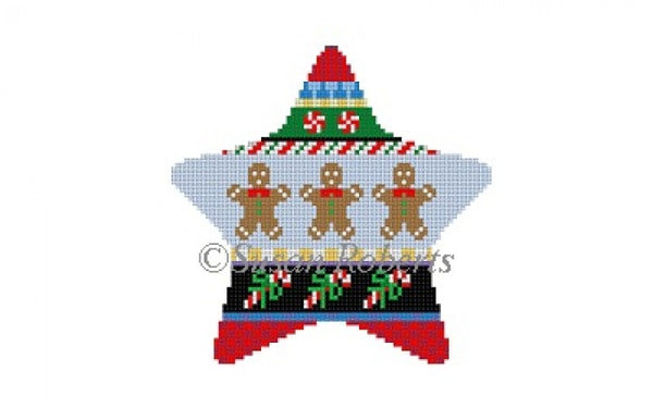 Star Stripe Gingerbread