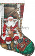 Fox Hunting Santa Stocking