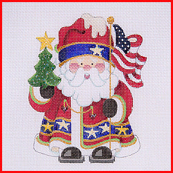 Squatty Santa Patriotic