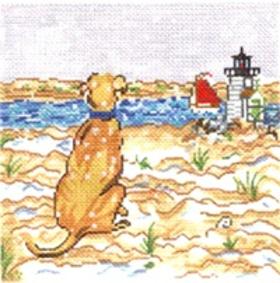 Yellow Lab Winter Observer