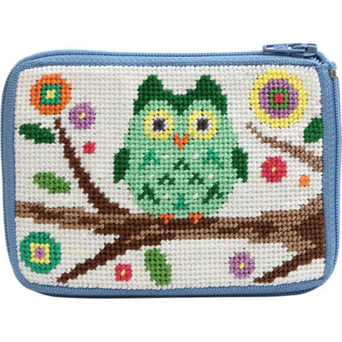 Owl Stitch and Zip Coin Purse