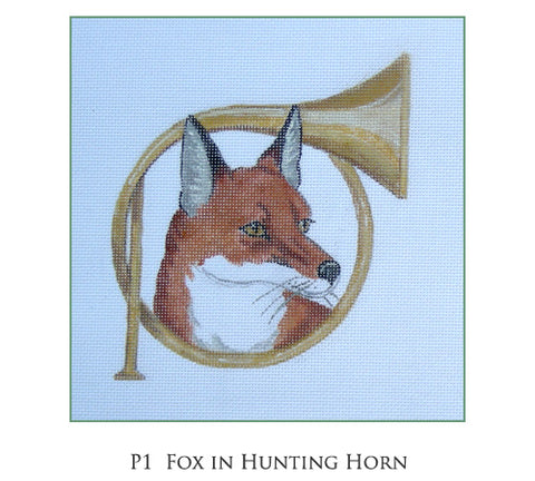 Fox Looking Through Hunting Horn