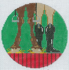 Equestrian Feet Round