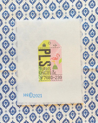 Turks and Caicos Travel Tag