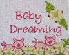 Piglet Baby Sleeping Sign