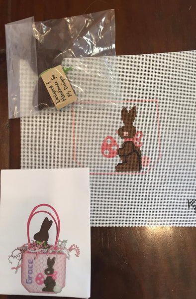 Chocolate Bunny Basket