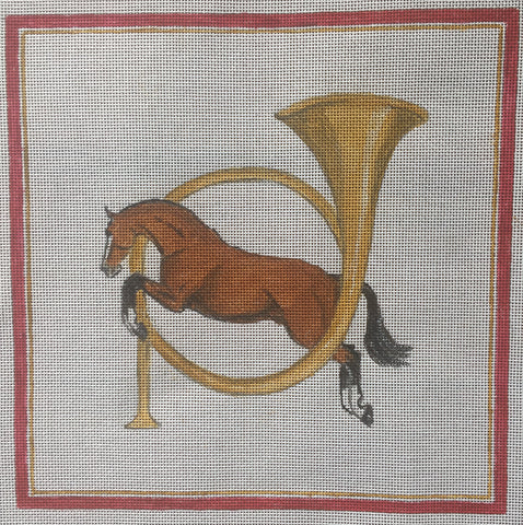 Jumping Horse/Hunting Horn
