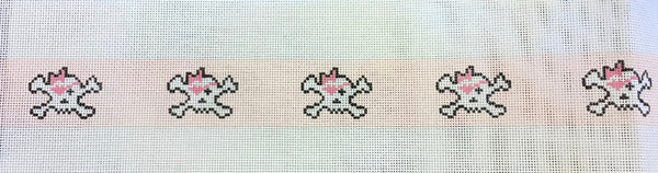 Skull Pink Child's belt