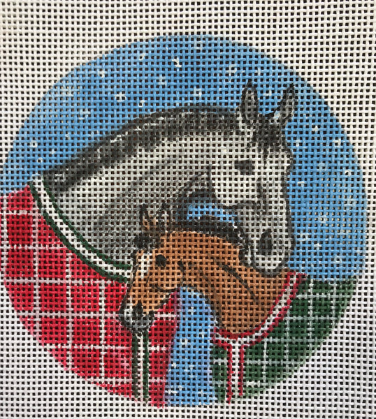 Mare and Foal Round 13 Mesh