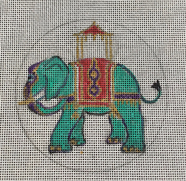 Elephant in Full Ceremony Dress