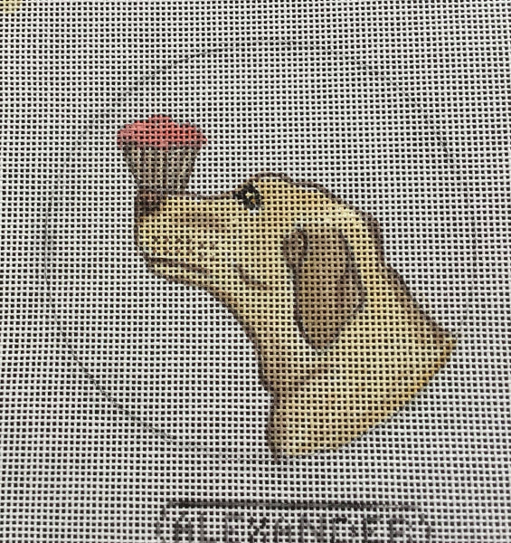 Yellow Lab and Cupcake